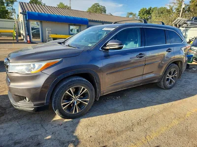 2016 TOYOTA HIGHLANDER XLE, фото 1, лот 11055677