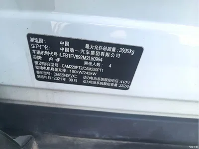 2021 Hongqi E-HS9 510km Flagship Edition 4-seater, фото 2, лот 10414976