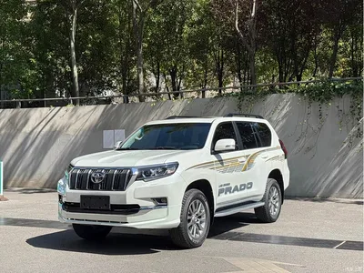 2018 Toyota Prado 3.5L Automatic TX-L Rear-mounted Spare Tire, фото 1, лот 10271901