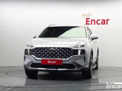 2021 Hyundai Santafe Diesel 2.2 4WD, фото 3, лот 10112859