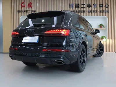2025 Audi Q7 45 TFSI quattro S line Black Warrior, фото 3, лот 10239725