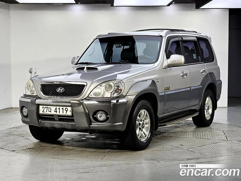 2003 Hyundai Terracan 4WD JX290 Gold, фото 1, лот 10138981