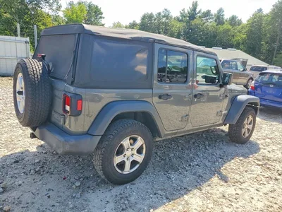 2018 JEEP WRANGLER UNLIMITED SPORT, фото 3, лот 10897670