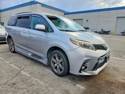 2018 TOYOTA SIENNA SE 8-PASSENGER, фото 4, лот 10555478