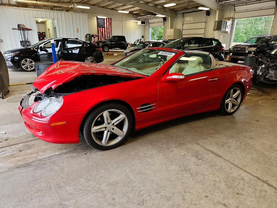 2005 MERCEDES-BENZ SL 500, фото 1, лот 10959434