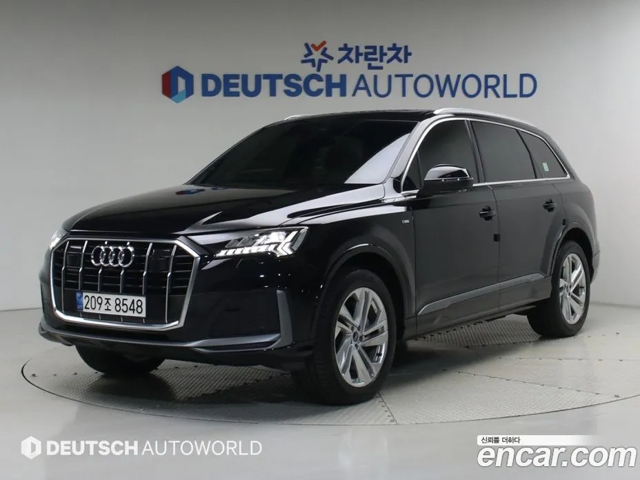 2021 Audi Q7 45 TDI Quattro Premium, фото 1, лот 11210178