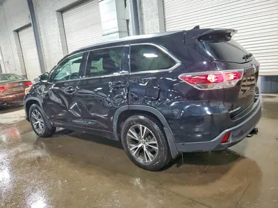 2016 TOYOTA HIGHLANDER XLE, фото 2, лот 10578737