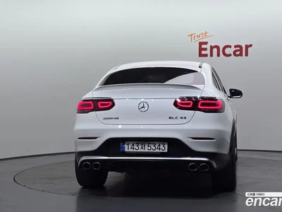 2022 Mercedes-Benz GLC-Class AMG GLC43 4MATIC Coupe, фото 3, лот 10060343