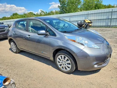 2015 NISSAN LEAF S, фото 4, лот 10748518