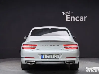 2022 Genesis G80 Gasoline 3.5 Turbo AWD, фото 3, лот 10048470
