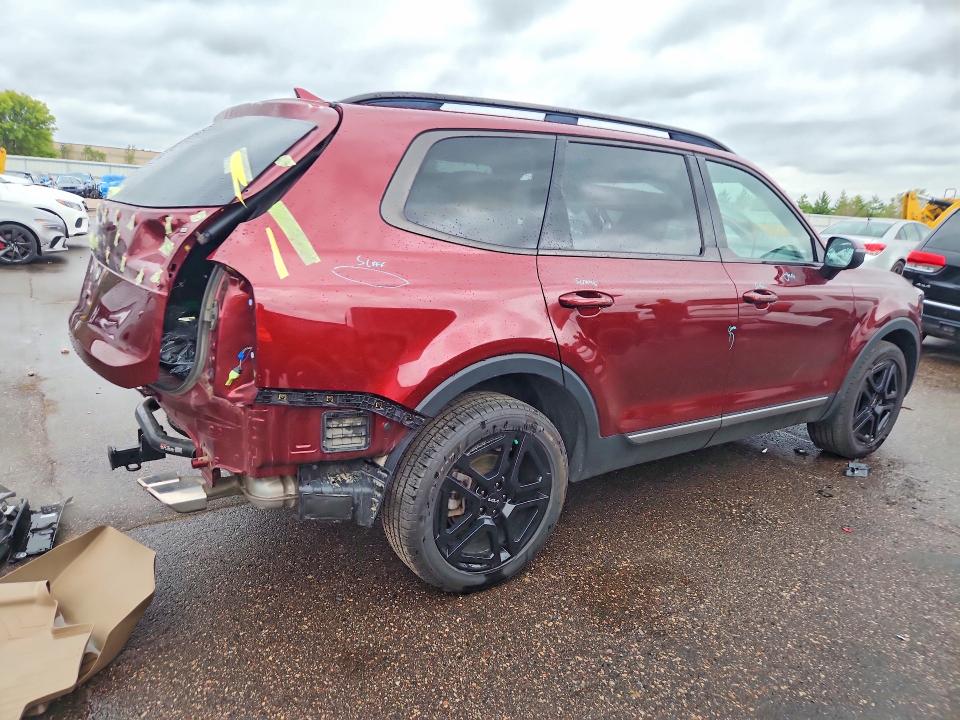 2023 KIA TELLURIDE EX X-LINE, фото 3, лот 11176312