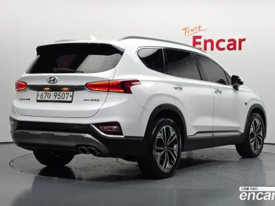 2019 Hyundai Santafe Diesel 2.2 4WD, фото 2, лот 10133646