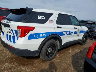2022 FORD EXPLORER POLICE INTERCEPTOR, фото 3, лот 10558648