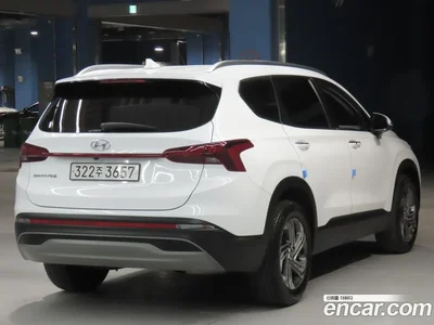 2021 Hyundai Santafe Diesel 2.2 2WD, фото 2, лот 10228897
