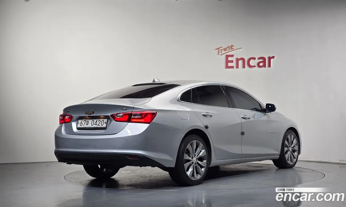2017 Chevrolet Malibu 1.5 Turbo LTZ, фото 2, лот 11001116