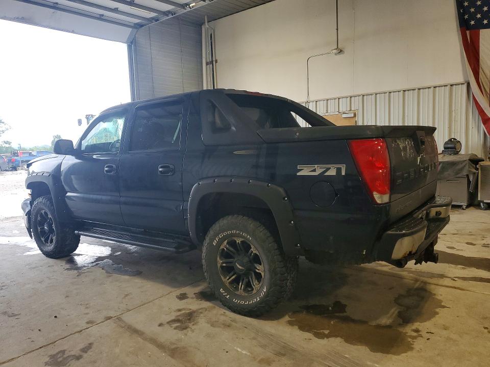 2004 CHEVROLET AVALANCHE K1500, фото 2, лот 10978431