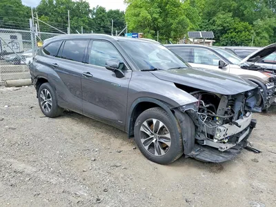 2021 TOYOTA HIGHLANDER HYBRID XLE, фото 4, лот 10545687