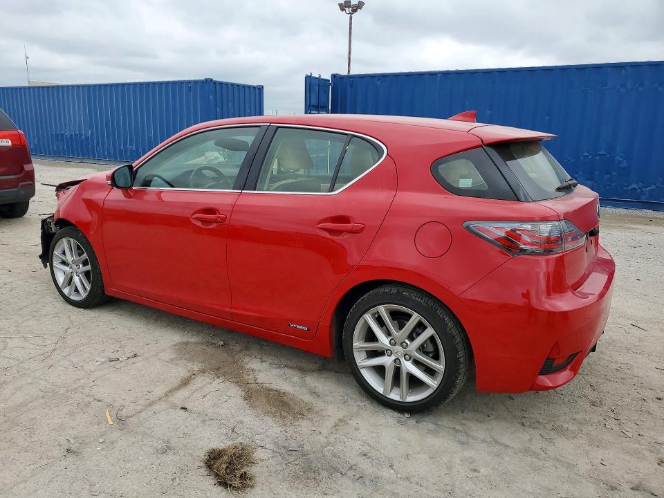 2016 LEXUS CT 200, фото 2, лот 11207735