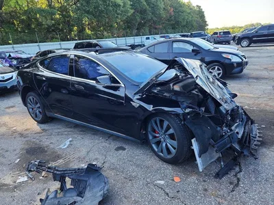 2015 TESLA MODEL S P85D, фото 4, лот 10855074