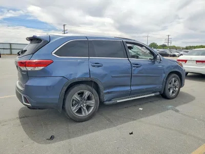 2019 TOYOTA HIGHLANDER HYBRID LIMITED PLATINUM, фото 3, лот 10891148