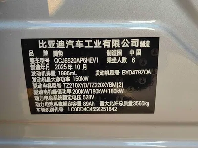 2025 Denza N8L Standard, фото 3, лот 10354980