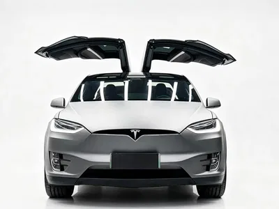 2020 Tesla Model X Long Range Upgrade, фото 2, лот 11584425
