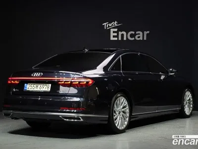 2021 Audi A8 50 TDI Quattro LWB, фото 2, лот 10096921