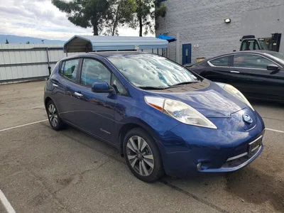 2017 NISSAN LEAF SL, фото 4, лот 10754063