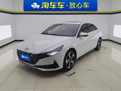 2021 Hyundai Elantra 1.5L CVT LUX Premium Edition, фото 1, лот 10392488