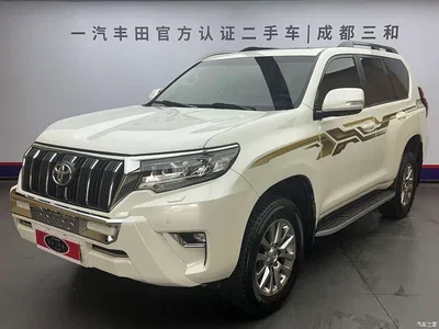 2018 Toyota Prado 3.5L Automatic TX-L Rear-mounted Spare Tire, фото 1, лот 10271797