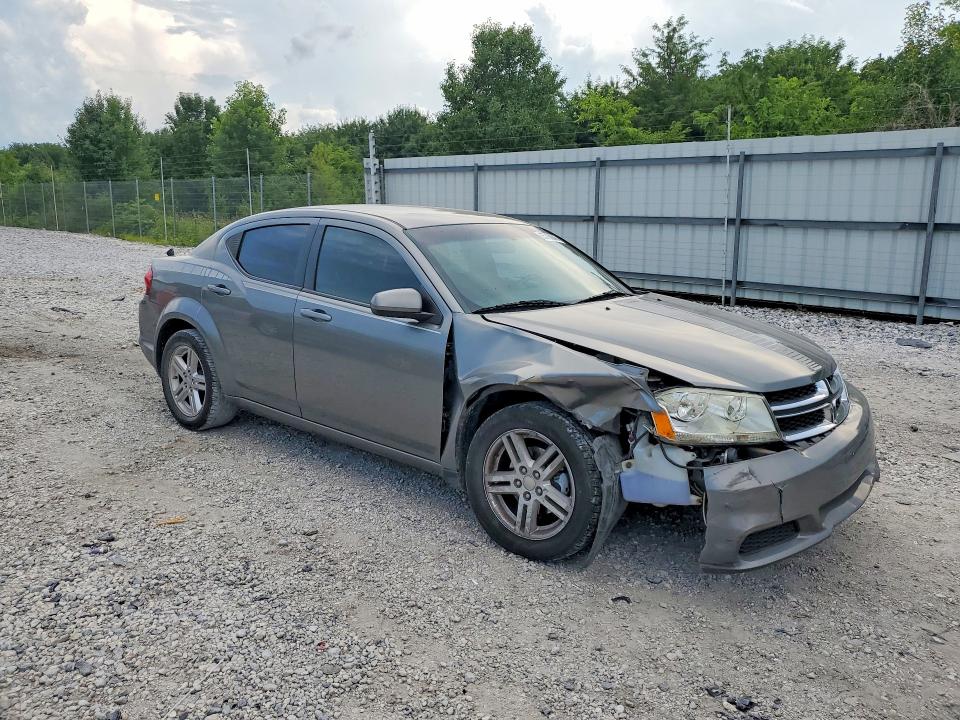 2012 DODGE AVENGER SXT, фото 4, лот 10805134