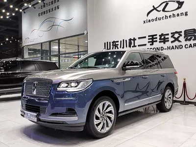 2024 Lincoln Navigator Model 3.5T Blue-Silver Edition, фото 3, лот 10812870