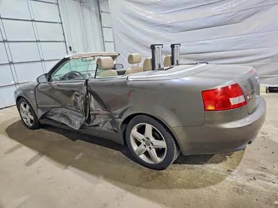 2003 AUDI A4 1.8 CABRIOLET, фото 2, лот 10979163