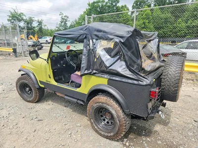 1983 JEEP JEEP CJ7, фото 2, лот 11156285