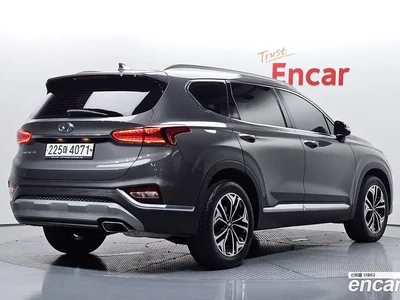 2020 Hyundai Santafe Gasoline 2.0T 2WD, фото 2, лот 11016122