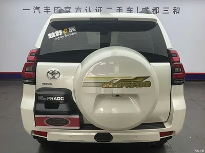 2018 Toyota Prado 3.5L Automatic TX-L Rear-mounted Spare Tire, фото 4, лот 10271797
