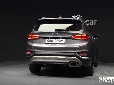 2020 Hyundai Santafe Gasoline 2.0T 2WD, фото 4, лот 10231475