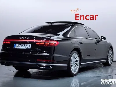 2021 Audi A8 50 TDI Quattro LWB, фото 2, лот 10146464