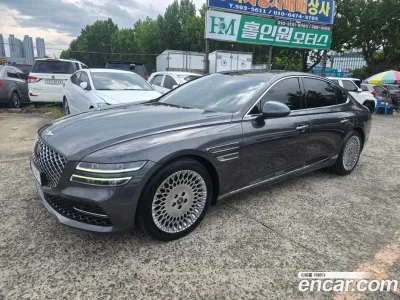 2021 Genesis G80 Gasoline 2.5 Turbo AWD, фото 3, лот 10892328