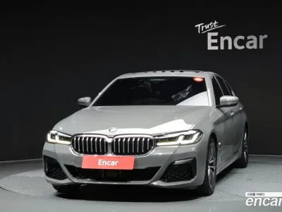 2021 BMW 5-Series 523d M Sport, фото 2, лот 10047265