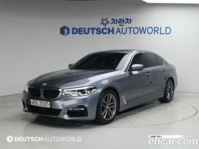 2018 BMW 5-Series 520d M Sport Package Plus, фото 1, лот 10131624
