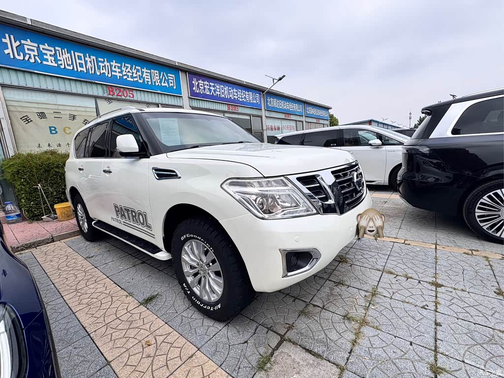 2017 Nissan Patrol 4.0L SE Middle East Edition, фото 3, лот 11182665