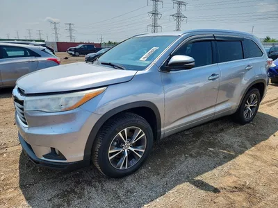 2016 TOYOTA HIGHLANDER XLE, фото 1, лот 10543850