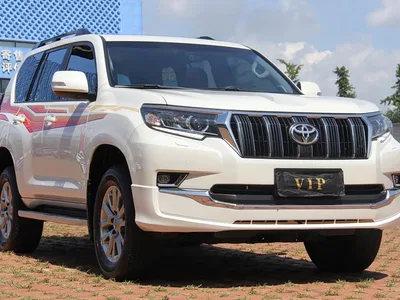 2019 Toyota Prado 3.5L Automatic TX-L Zunxiang Edition with Rear-mounted Spare Tire, фото 2, лот 10284250