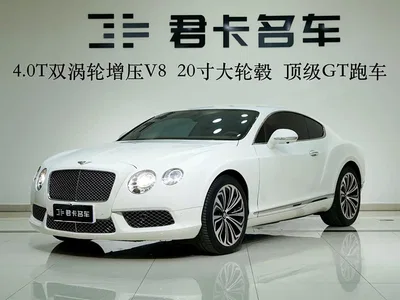 2014 Bentley Continental Gt, фото 1, лот 10243263