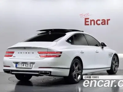 2021 Genesis G80 Gasoline 3.5 Turbo AWD, фото 2, лот 10030507