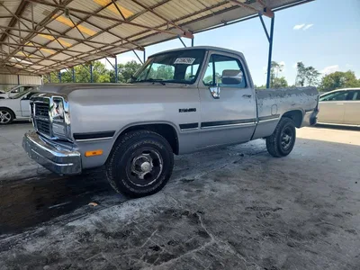 1993 DODGE D-SERIES D150, фото 1, лот 11154119