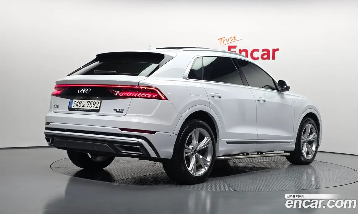 2022 Audi Q8 45 TDI Quattro Premium, фото 2, лот 10204151