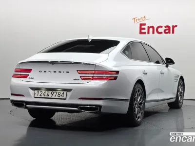 2022 Genesis G80 Gasoline 2.5 Turbo AWD, фото 2, лот 10039720