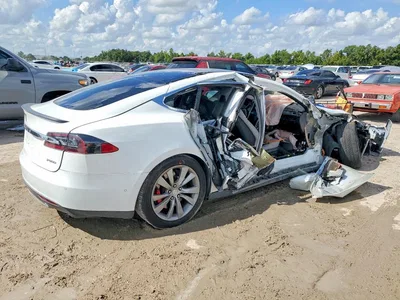 2015 TESLA MODEL S, фото 3, лот 10857001